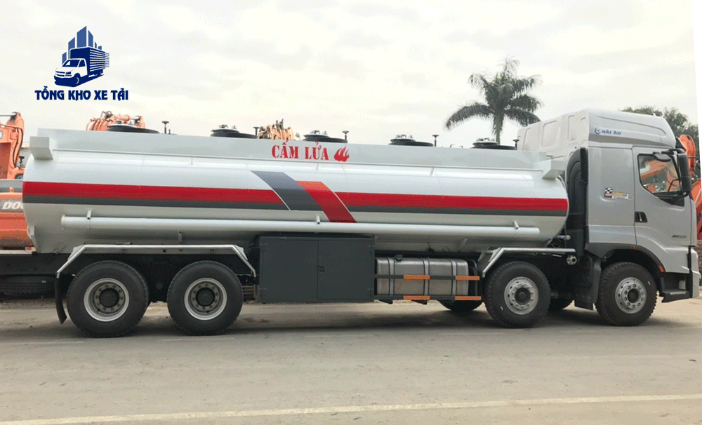 xe bồn 22000 lít chở xăng dầu Chenglong Hải Âu